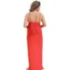 ৬ পার্ট ধুতি রেড অরেঞ্জ কালার Night Dress