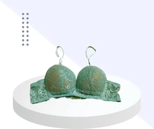 Foam Bra Green color