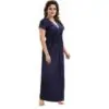 ৬ পার্ট ধুতি নেভি Blue কালার Night Dress