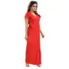 ৬ পার্ট ধুতি রেড অরেঞ্জ কালার Night Dress