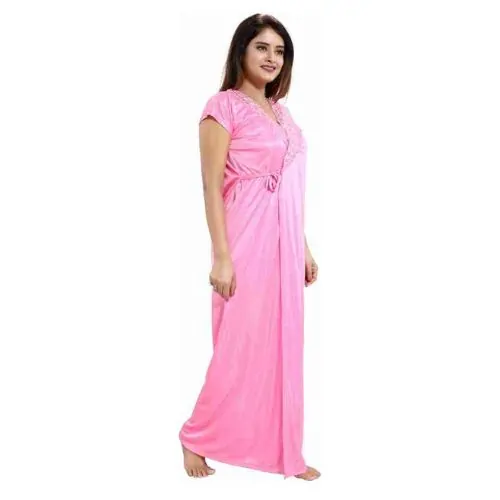 ৬ পার্ট ধুতি পিংক কালার Night Dress