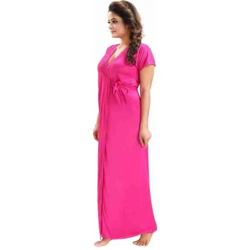 ৬ পার্ট ধুতি পিংক কালার Night Dress