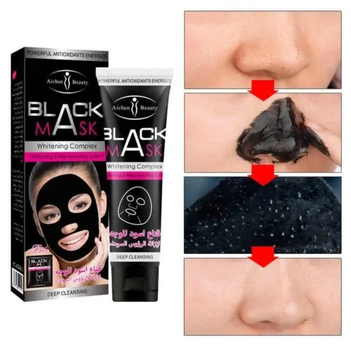 Aichun Beauty Whitening Complex Deep Cleansing Black Mask - Image 5