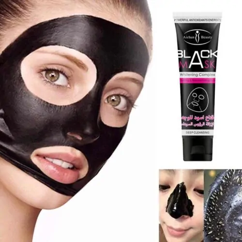 Aichun Beauty Whitening Complex Deep Cleansing Black Mask - Image 2