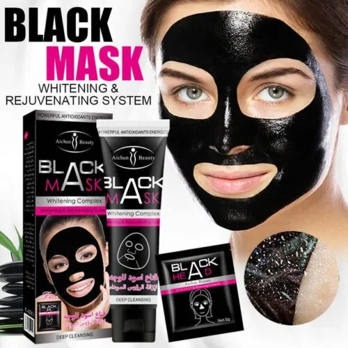 Aichun Beauty Whitening Complex Deep Cleansing Black Mask - Image 4